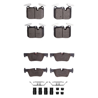R1 Concepts® - Optimum OEp Front and Rear Brake Pad Set