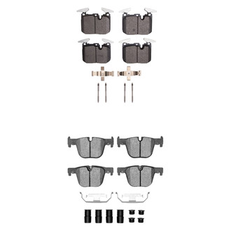 R1 Concepts® - Optimum OEp Front and Rear Brake Pad Set