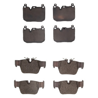 R1 Concepts® - Optimum OEp Front and Rear Brake Pad Set