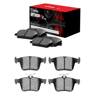 R1 Concepts® - Optimum OEp Front and Rear Brake Pad Set