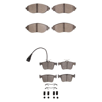 R1 Concepts® - Optimum OEp Front and Rear Brake Pad Set