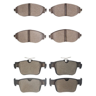 R1 Concepts® - Optimum OEp Front and Rear Brake Pad Set