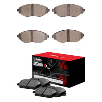 R1 Concepts® - Optimum OEp Front and Rear Brake Pad Set