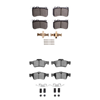 R1 Concepts® - Optimum OEp Front and Rear Brake Pad Set