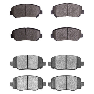 R1 Concepts® - Optimum OEp Front and Rear Brake Pad Set