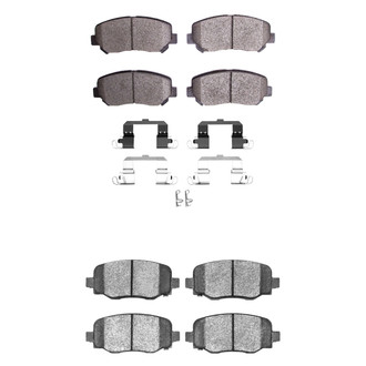 R1 Concepts® - Optimum OEp Front and Rear Brake Pad Set