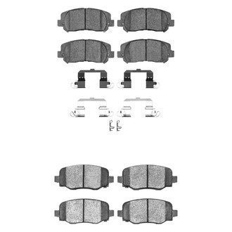 R1 Concepts® - Optimum OEp Front and Rear Brake Pad Set