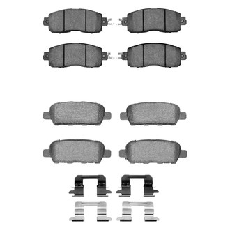 R1 Concepts® - Optimum OEp Front and Rear Brake Pad Set