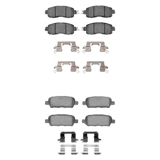 R1 Concepts® - Optimum OEp Front and Rear Brake Pad Set