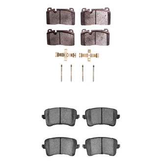 R1 Concepts® - Optimum OEp Front and Rear Brake Pad Set