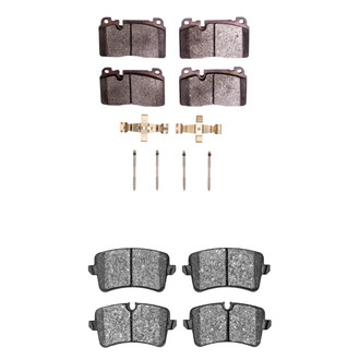 R1 Concepts® - Optimum OEp Front and Rear Brake Pad Set