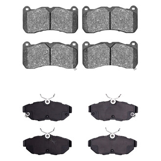 R1 Concepts® - Optimum OEp Front and Rear Brake Pad Set