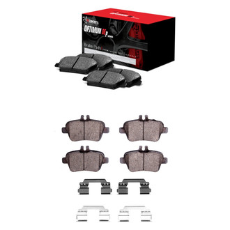 R1 Concepts® - Optimum OEp Front and Rear Brake Pad Set