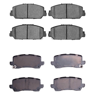 R1 Concepts® - Optimum OEp Front and Rear Brake Pad Set