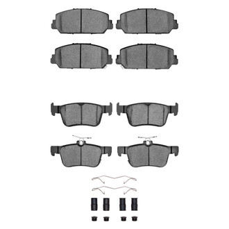 R1 Concepts® - Optimum OEp Front and Rear Brake Pad Set