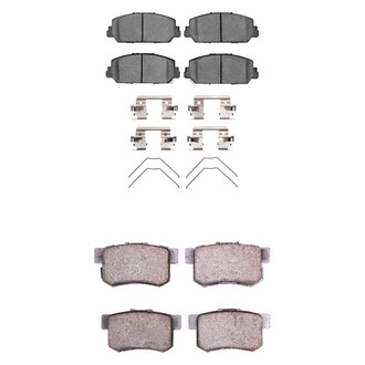 R1 Concepts® - Optimum OEp Front and Rear Brake Pad Set