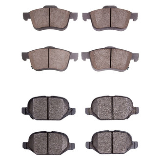 R1 Concepts® - Optimum OEp Front and Rear Brake Pad Set