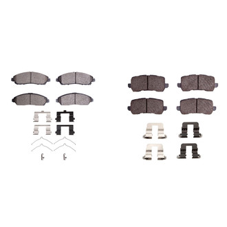 R1 Concepts® - Optimum OEp Front and Rear Brake Pad Set