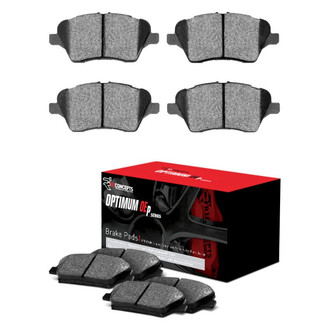 R1 Concepts® - Optimum OEp Front and Rear Brake Pad Set