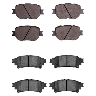R1 Concepts® - Optimum OEp Front and Rear Brake Pad Set