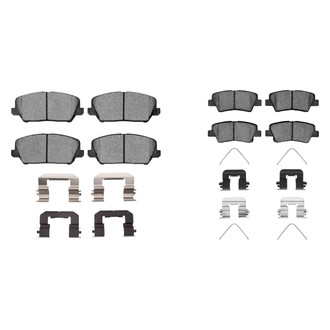 R1 Concepts® - Optimum OEp Front and Rear Brake Pad Set