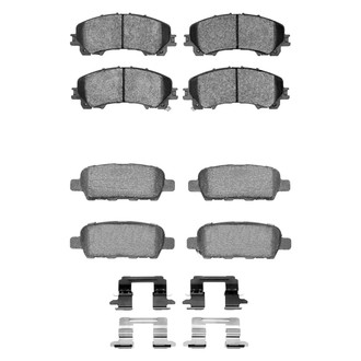 R1 Concepts® - Optimum OEp Front and Rear Brake Pad Set