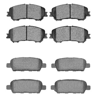 R1 Concepts® - Optimum OEp Front and Rear Brake Pad Set