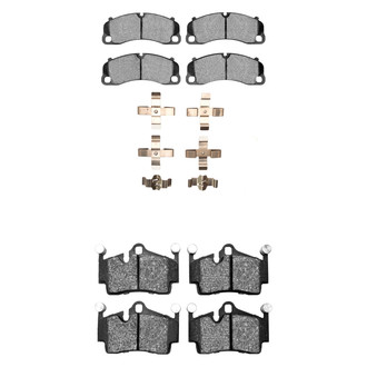R1 Concepts® - Optimum OEp Front and Rear Brake Pad Set