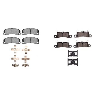 R1 Concepts® - Optimum OEp Front and Rear Brake Pad Set