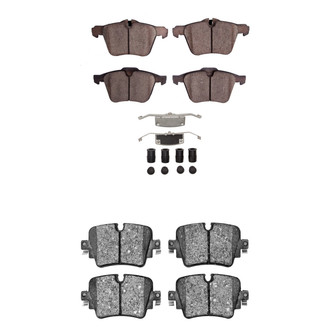 R1 Concepts® - Optimum OEp Front and Rear Brake Pad Set