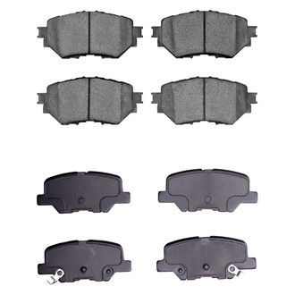 R1 Concepts® - Optimum OEp Front and Rear Brake Pad Set