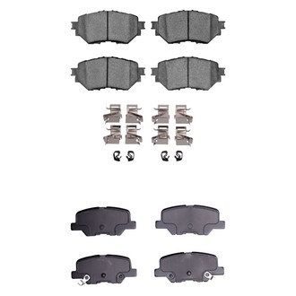 R1 Concepts® - Optimum OEp Front and Rear Brake Pad Set
