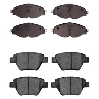 R1 Concepts® - Optimum OEp Front and Rear Brake Pad Set