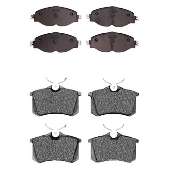 R1 Concepts® - Optimum OEp Front and Rear Brake Pad Set