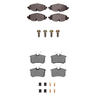 R1 Concepts® - Optimum OEp Front and Rear Brake Pad Set