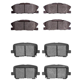 R1 Concepts® - Optimum OEp Front and Rear Brake Pad Set