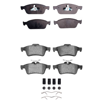 R1 Concepts® - Optimum OEp Front and Rear Brake Pad Set