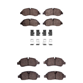 R1 Concepts® - Optimum OEp Front and Rear Brake Pad Set