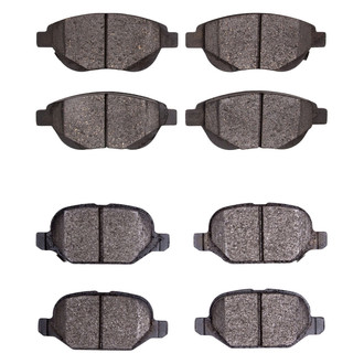 R1 Concepts® - Optimum OEp Front and Rear Brake Pad Set