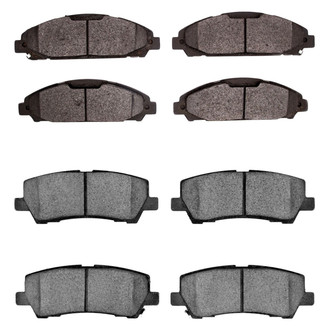 R1 Concepts® - Optimum OEp Front and Rear Brake Pad Set
