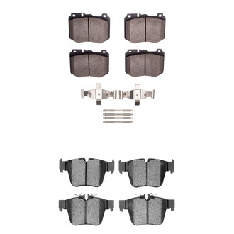 R1 Concepts® - Optimum OEp Front and Rear Brake Pad Set