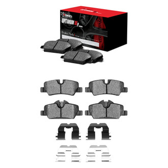 R1 Concepts® - Optimum OEp Front and Rear Brake Pad Set
