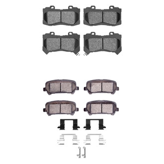 R1 Concepts® - Optimum OEp Front and Rear Brake Pad Set