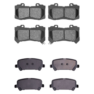 R1 Concepts® - Optimum OEp Front and Rear Brake Pad Set