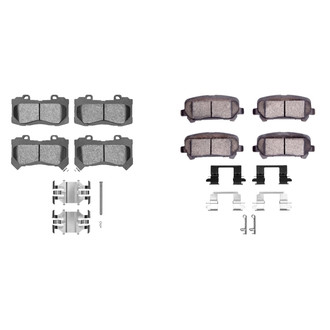R1 Concepts® - Optimum OEp Front and Rear Brake Pad Set