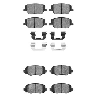 R1 Concepts® - Optimum OEp Front and Rear Brake Pad Set