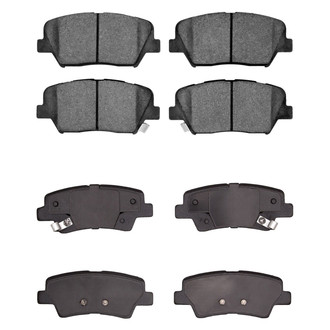 R1 Concepts® - Optimum OEp Front and Rear Brake Pad Set