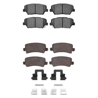 R1 Concepts® - Optimum OEp Front and Rear Brake Pad Set