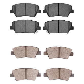 R1 Concepts® - Optimum OEp Front and Rear Brake Pad Set