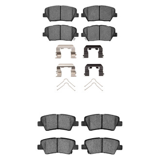 R1 Concepts® - Optimum OEp Front and Rear Brake Pad Set